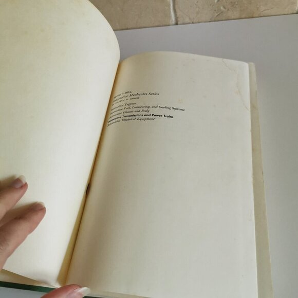 1950s Automotive Transmissions & Power Engines Book Vintage William H. Crouse - Picture 4 of 11